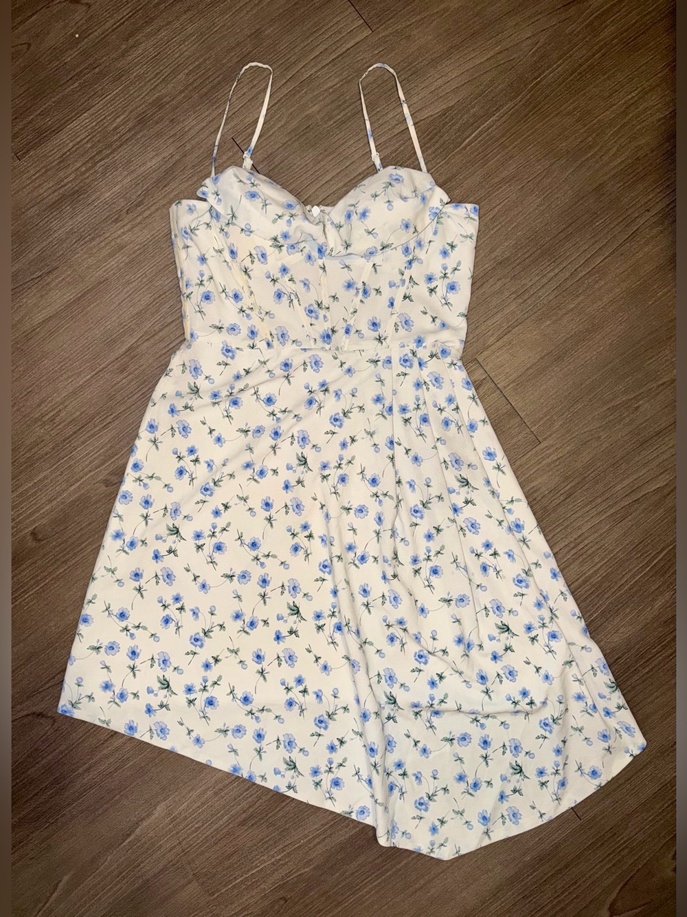 DONATING SOON- MISS CIRCLE Floral Bustier Strap Dress